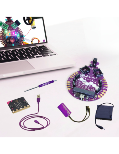 The b.Board coding kit is perfect for anyone who wants to rapid prototype!