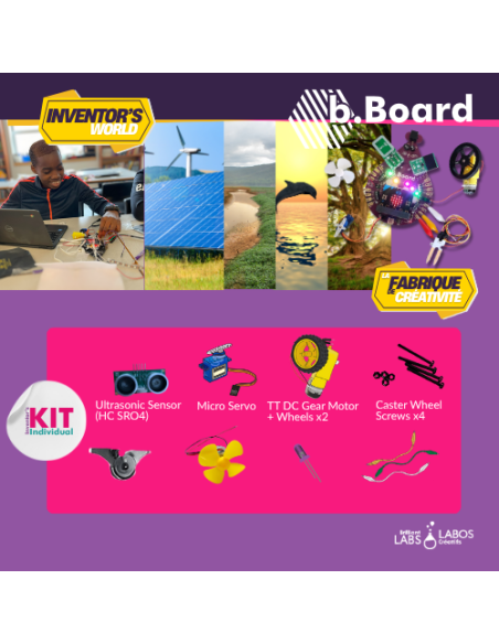 Trousse complémentaire b.Board – Lancement Édition Classe (ensemble de 30 élèves)