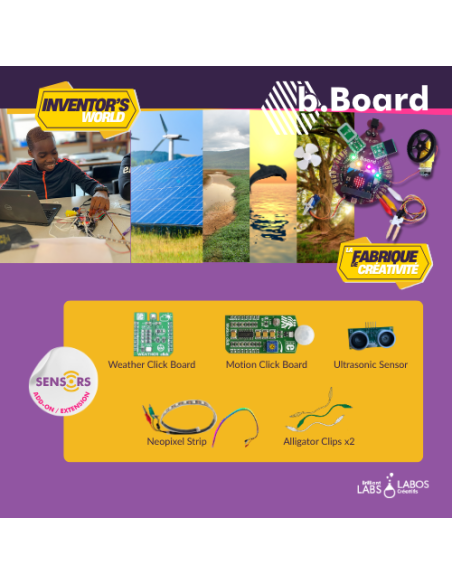 Kit complémentaire b.Board – Capteurs