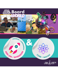 Offre combinée b.Board Noyau et Lancement | projets interactifs